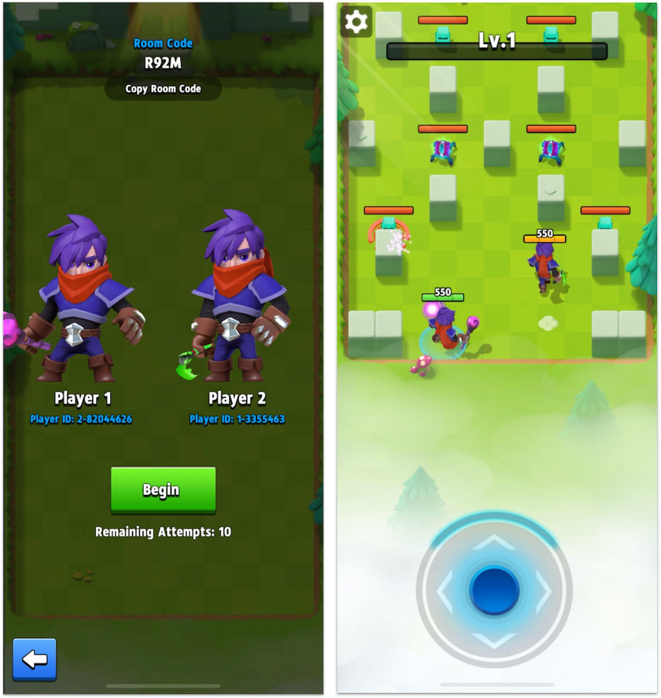 Archero's sync co-op PvE is social feature