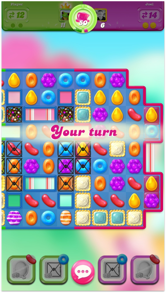 Candy Crush Jelly Saga's synch PvP is example of a social feature