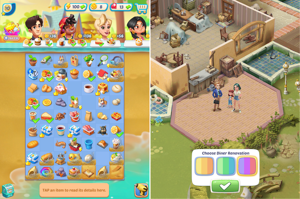 The core gameplay in Gossip Harbor