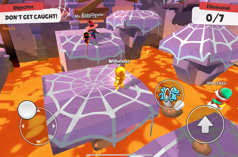 Stumble Guys is one of many titles on mobile which supports crossplay with PC and console